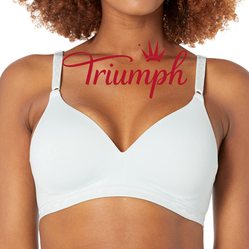 Triumph - 3db (75A-110F) 💝Puha, enyhén bélelt komfort melltartó✨