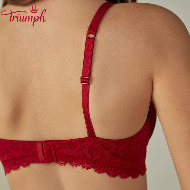 Triumph - 3 db (75A-110F) 💝Balconette csipke melltartó