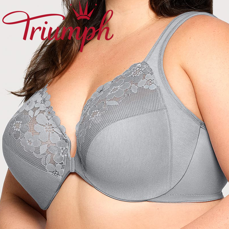 👙TRIUMPH – [3 darab.]🔥2025 Elölzárható Pamut Melltartó