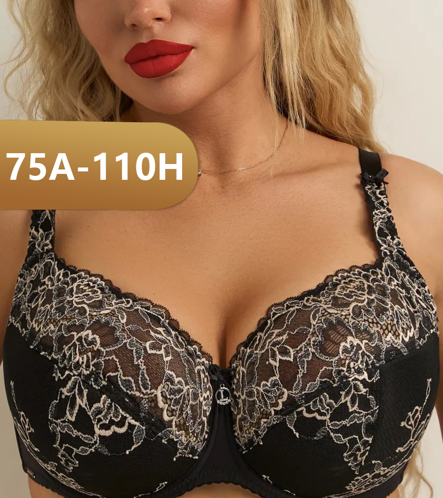 💖Triumph® 4 részes szett ✨Merevített csipke melltartó nagy mellméretre