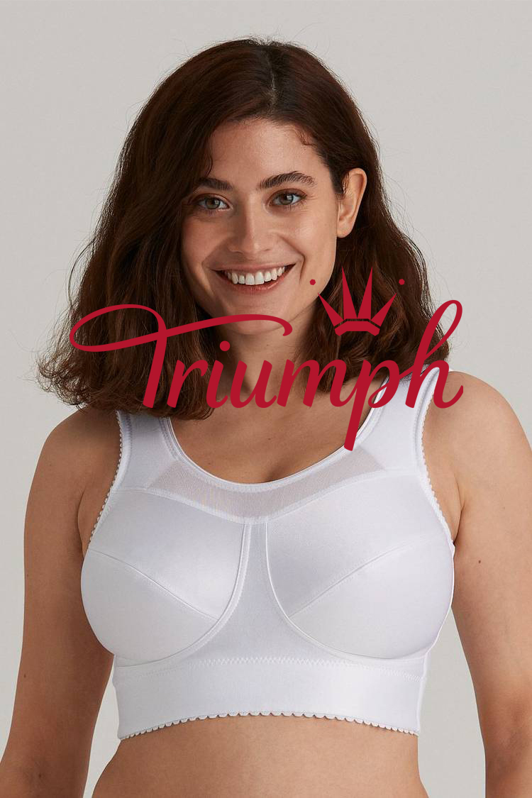 Triumph - 3db (75A-110F) 💝Vezeték nélküli pamut melltartó✨