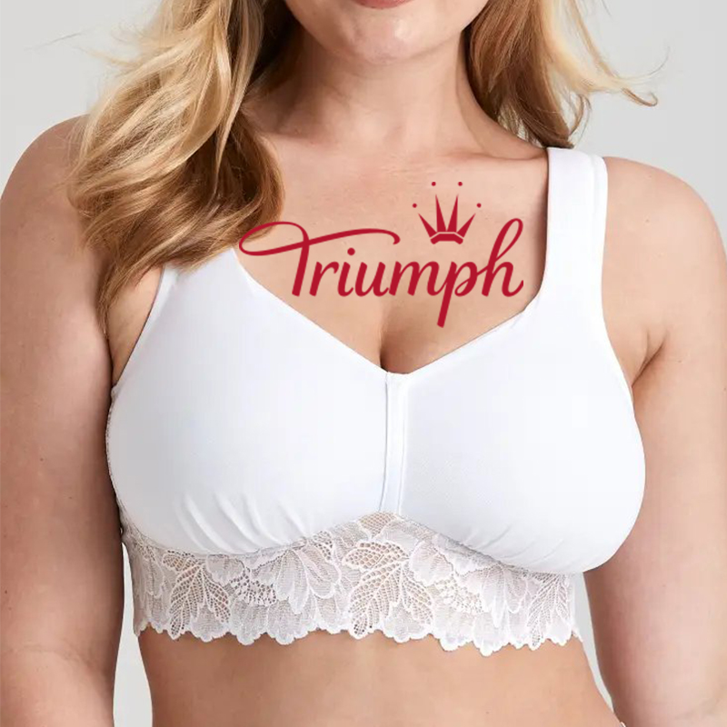Triumph- 3 darab 💝Kényelmes push-up melltartó tiszta pamutból✨✨(75A-120H)