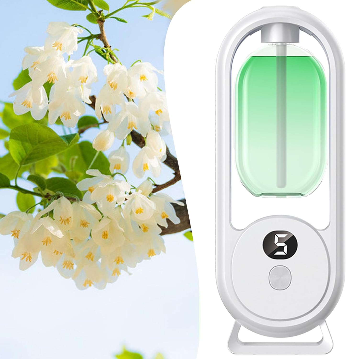 🌸 Illóolaj diffúzor USB-ről világítással ✨