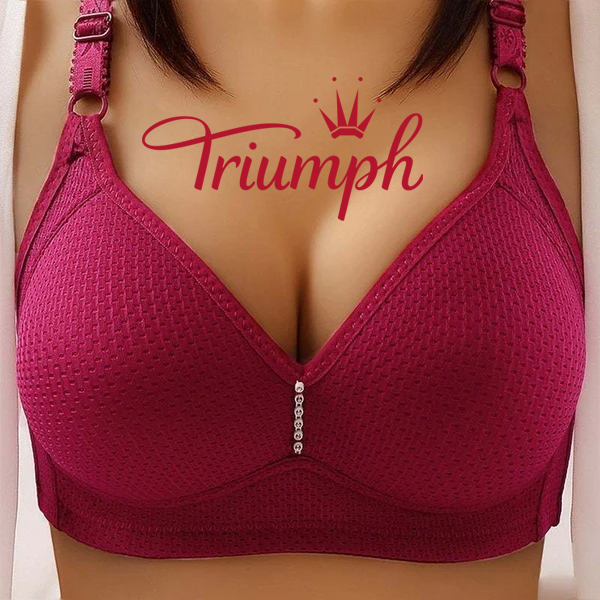 Női Triumph-Plus méretű vezeték nélküli fehérnemű [M-5XL]