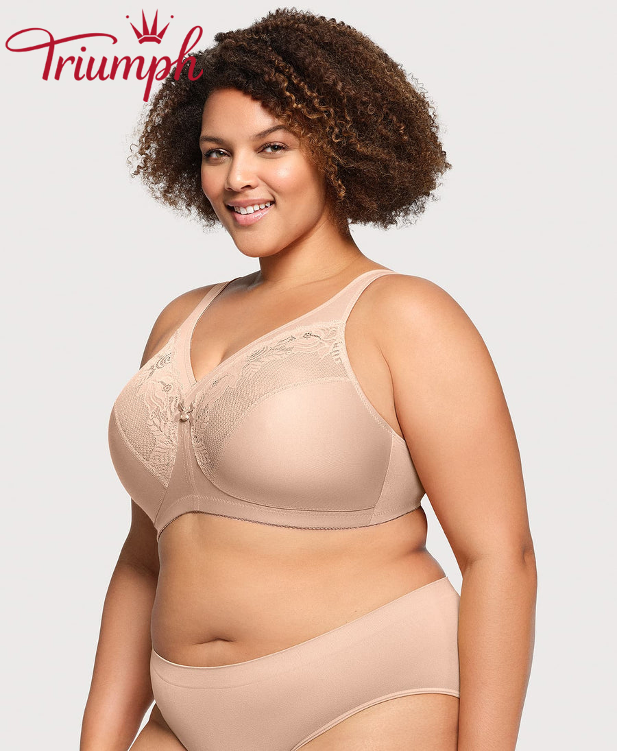 [Copy]Triumph - 3 db (75A-110F) 💝Nagy méretű melltartó drót nélkül