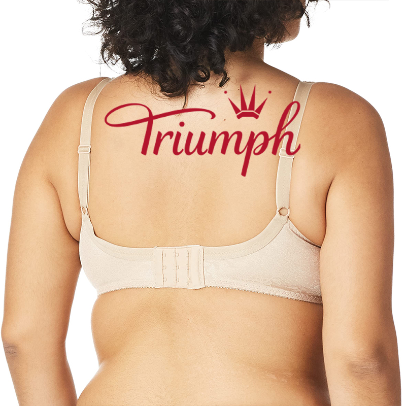 Triumph® – 3 részes💖Virágos No Underwire teljes fedésű melltartó
