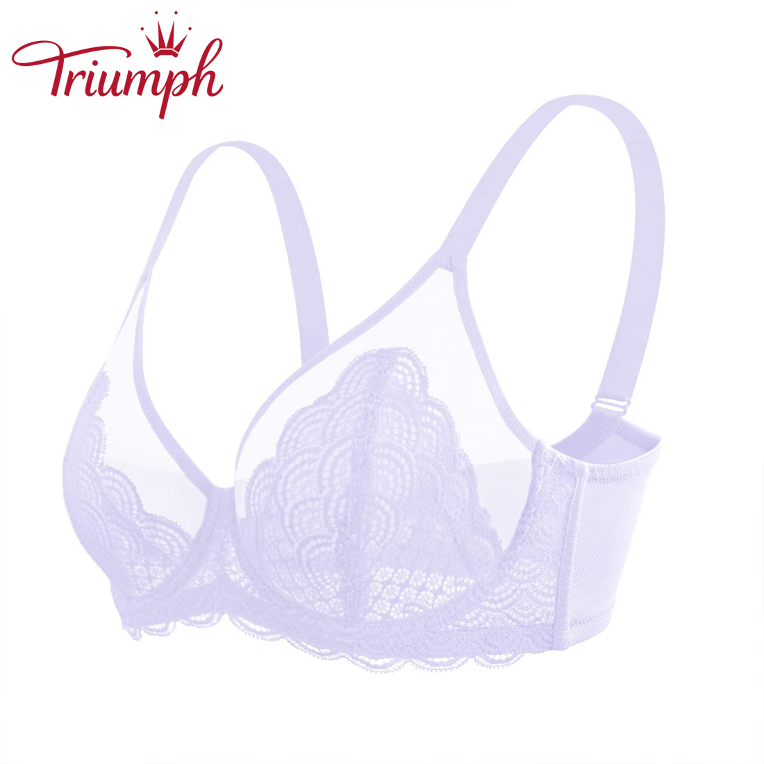 💖Triumph 3 db-Nagy méretű csipke melltartó