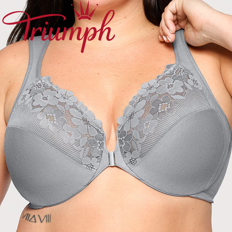 👙TRIUMPH – [3 darab.]🔥2025 Elölzárható Pamut Melltartó