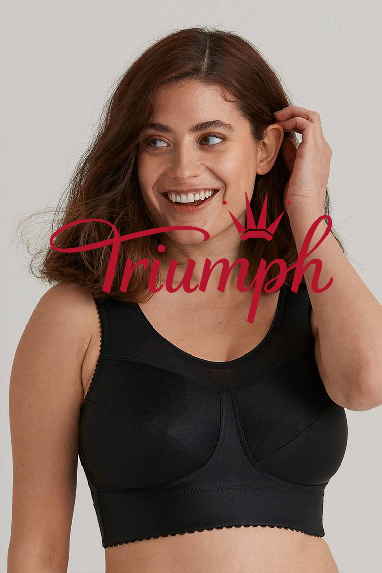Triumph - 3db (75A-110F) 💝Vezeték nélküli pamut melltartó✨