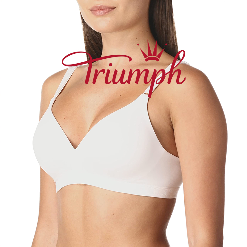Triumph - 3db (75A-110F) 💝Puha, enyhén bélelt komfort melltartó✨
