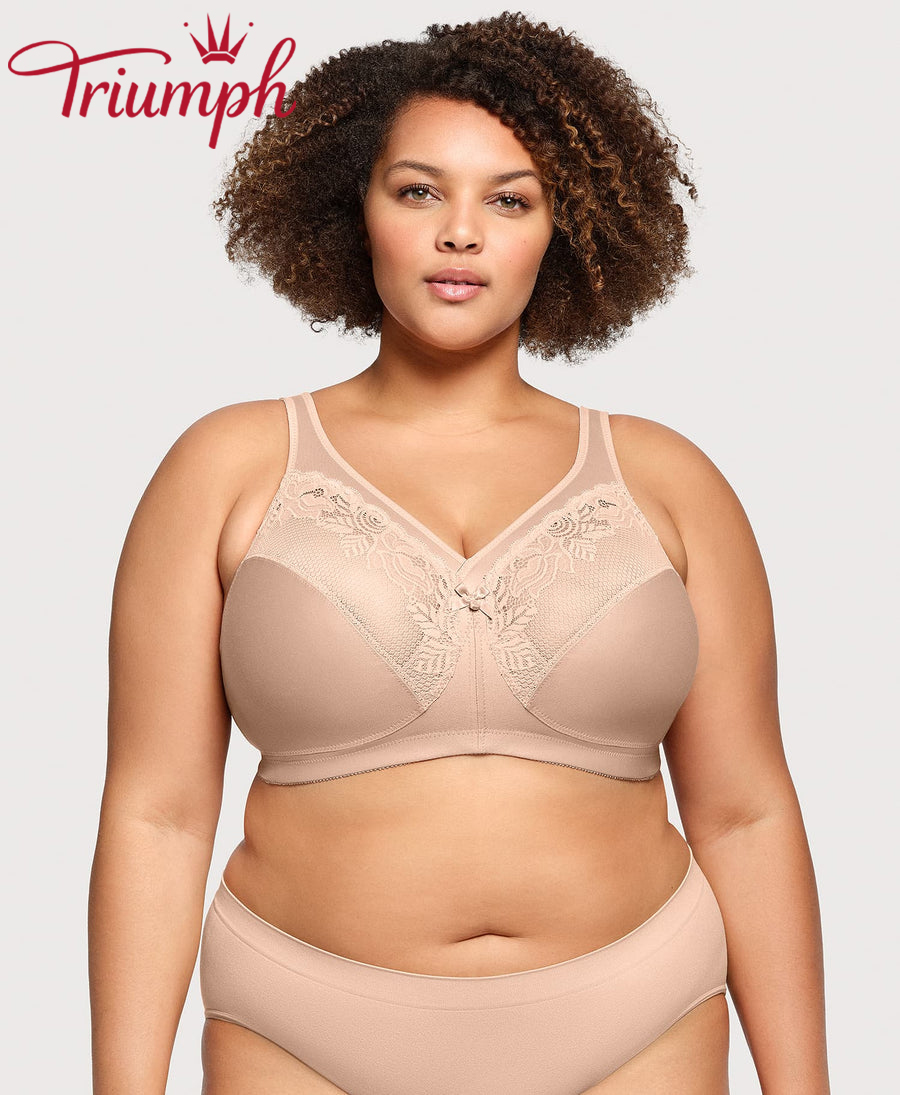 [Copy]Triumph - 3 db (75A-110F) 💝Nagy méretű melltartó drót nélkül