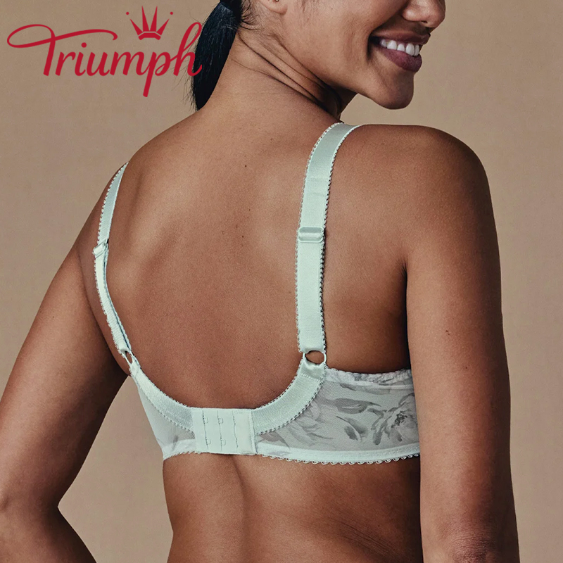 Triumph - 3 részes 🔥Hímzett teljes kupa melltartó❤️