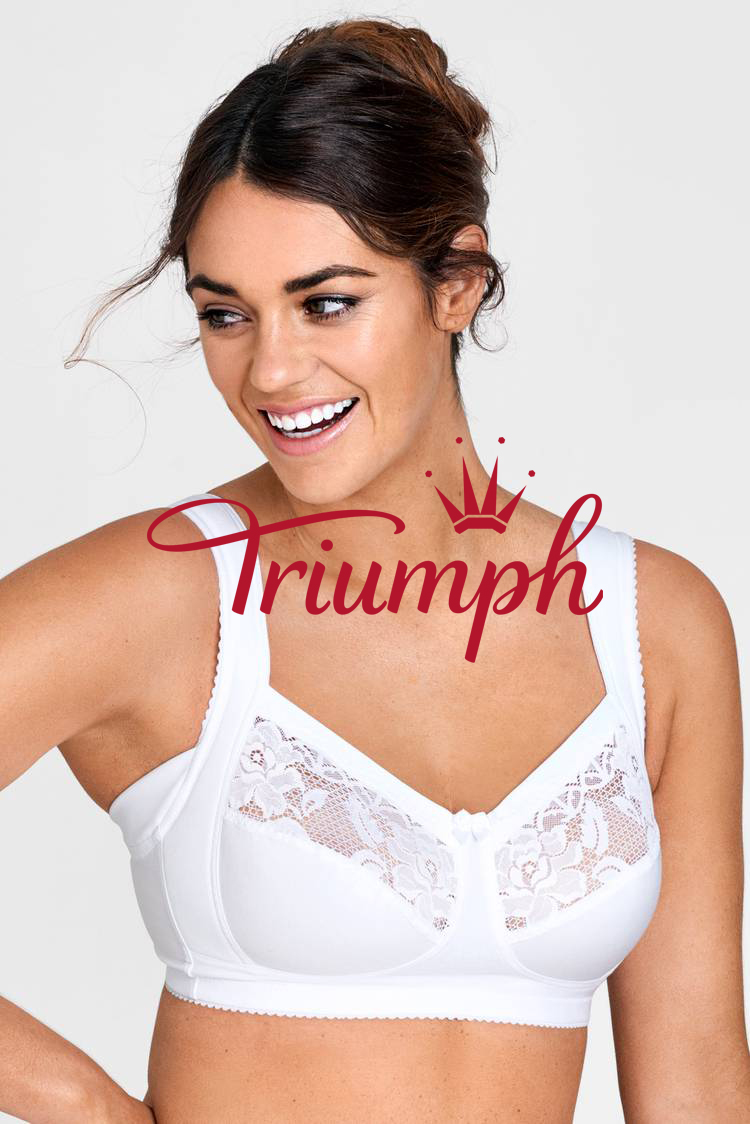 Triumph - 3 db (75A-110F) 💝Lovely Lace Support melltartó