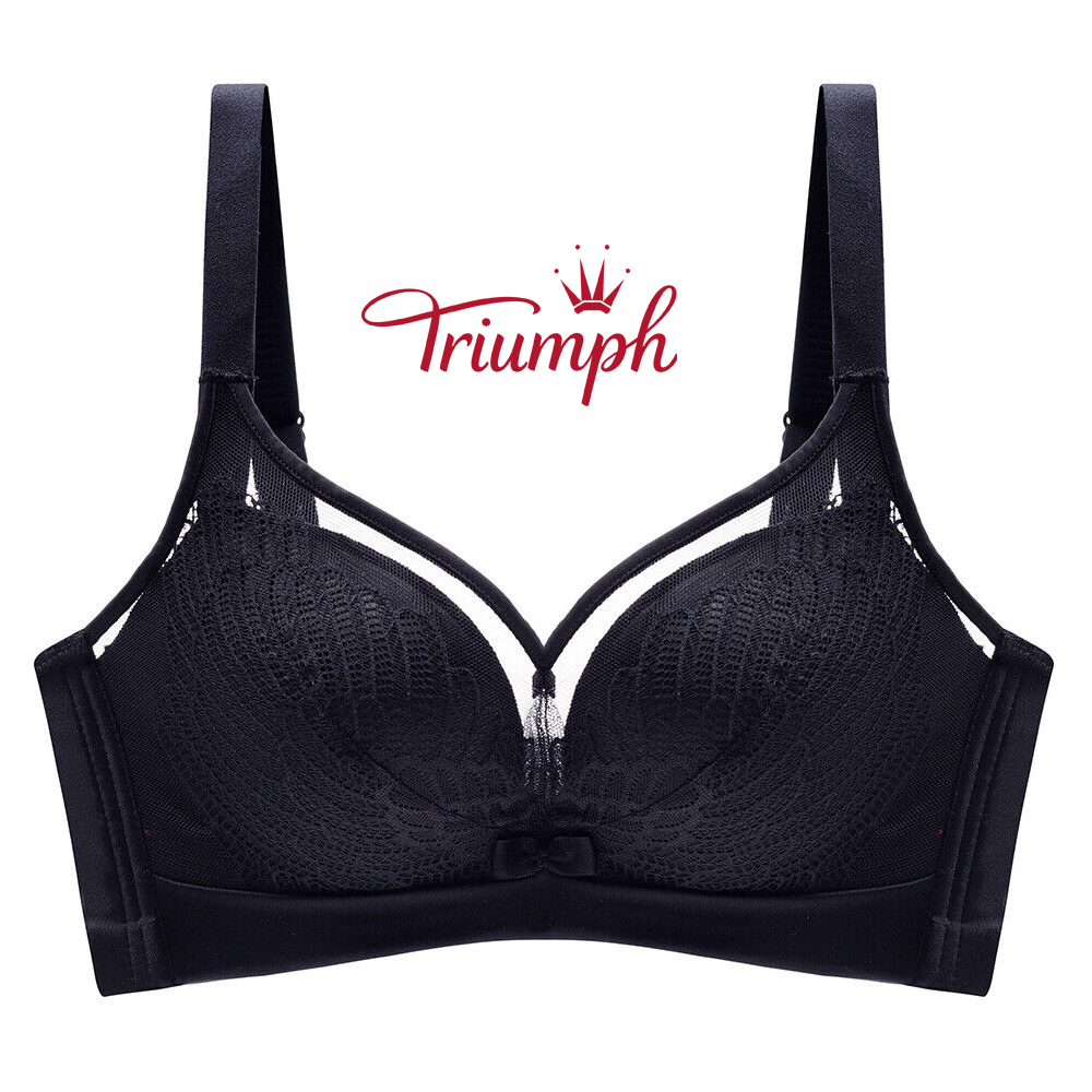 Triumph - 3 csomagos💥 - vezeték nélküli push up melltartó szexi fehérnemű