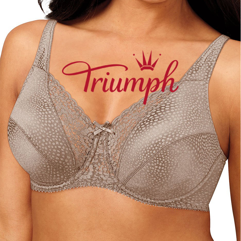 Triumph® – 3 részes💖Virágos No Underwire teljes fedésű melltartó
