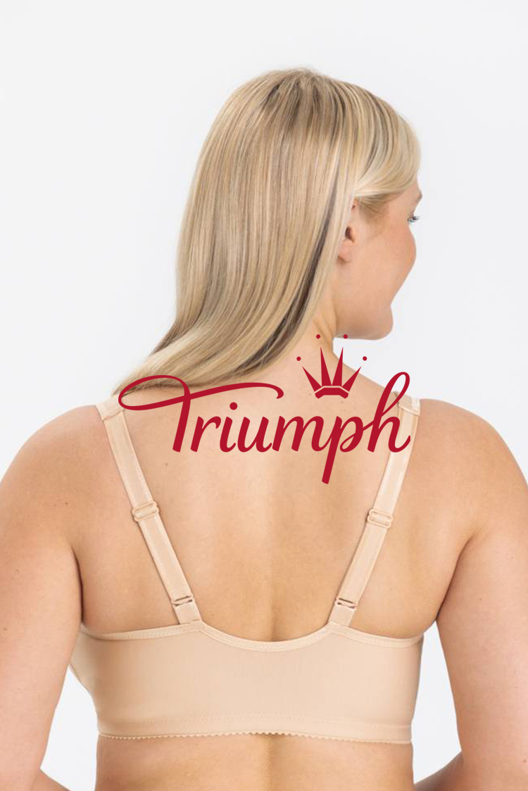 Triumph - 3 db (75A-110F) 💝Angol hímzés elöl záródó melltartó