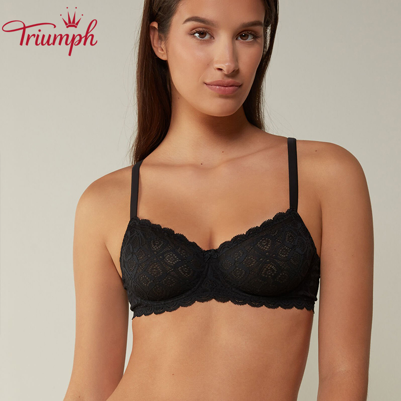 Triumph - 3 db (75A-110F) 💝Balconette csipke melltartó