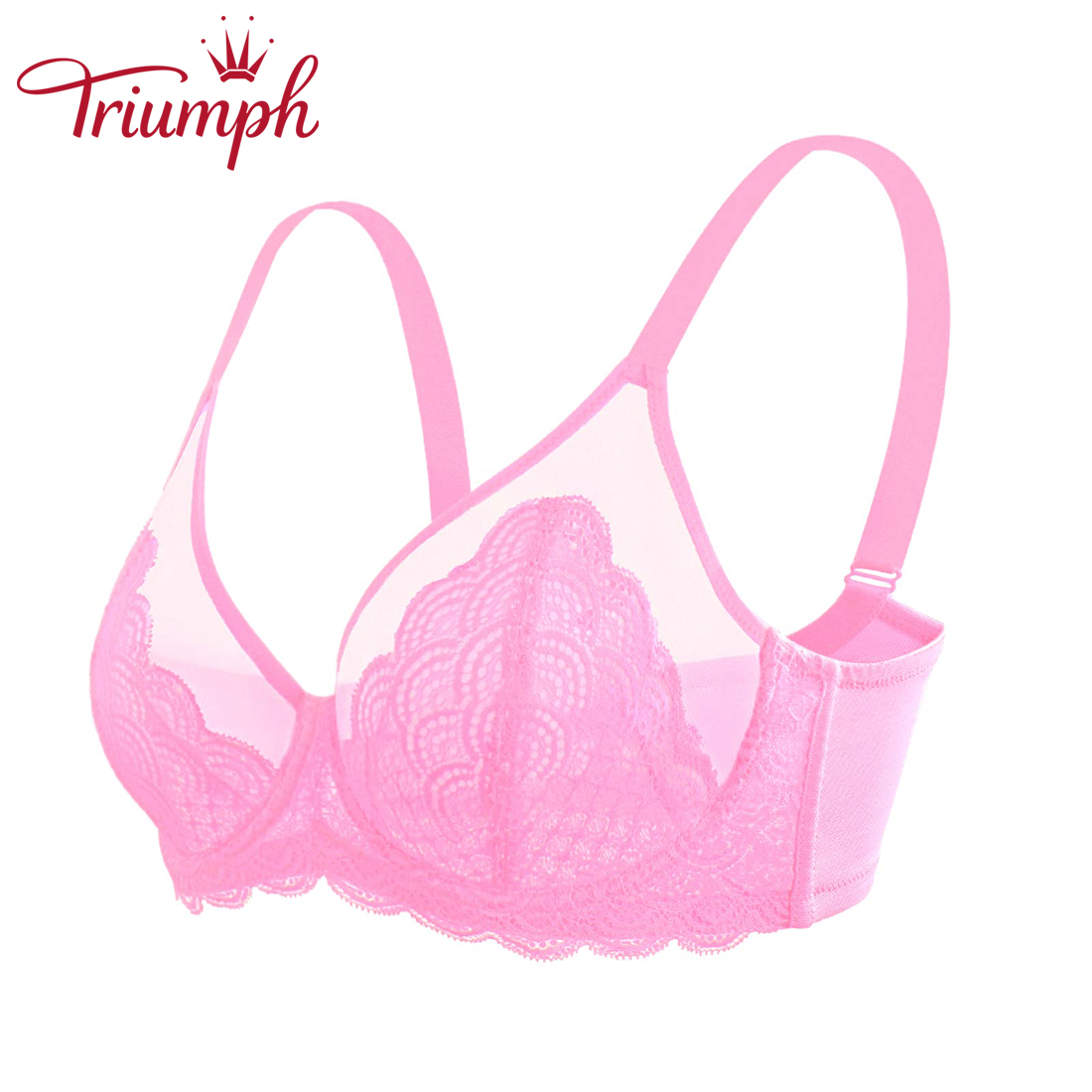 💖Triumph 3 db-Nagy méretű csipke melltartó