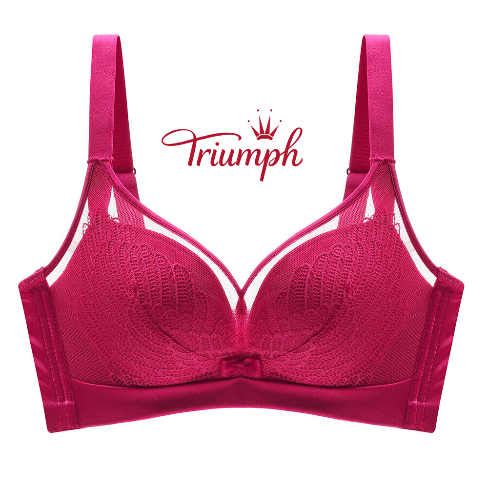 Triumph - 3 csomagos💥 - vezeték nélküli push up melltartó szexi fehérnemű