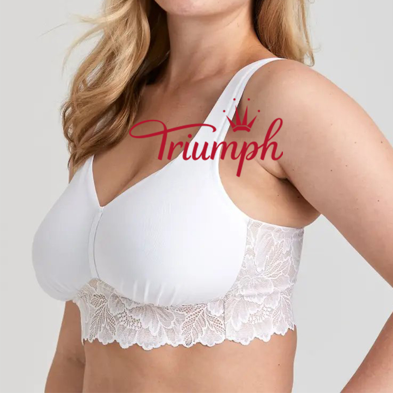 Triumph- 3 darab 💝Kényelmes push-up melltartó tiszta pamutból✨✨(75A-120H)