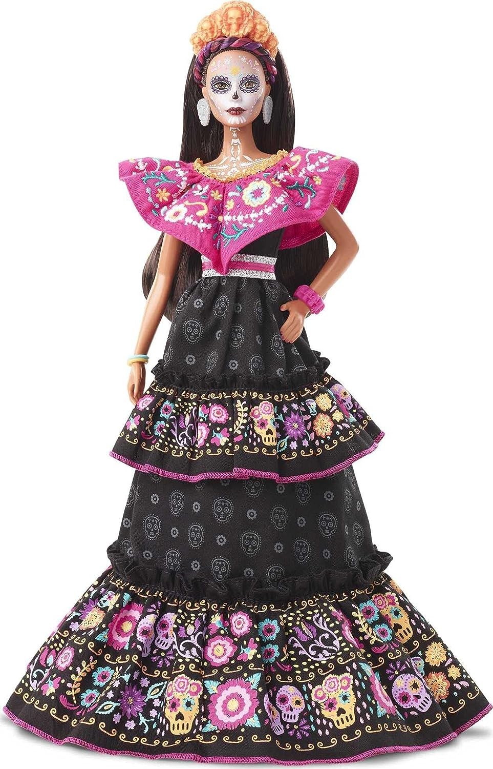 2024 NEW BARBIE DIA DE MUERTOS COLLECTIBLE PINK/BLACK DOLL