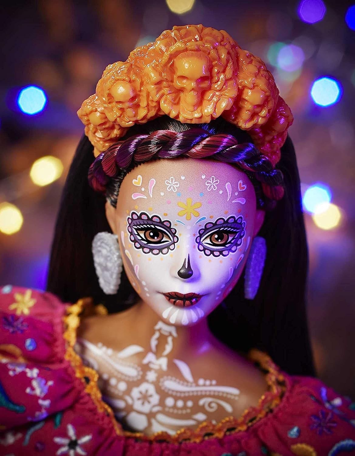 2024 NEW BARBIE DIA DE MUERTOS COLLECTIBLE PINK/BLACK DOLL