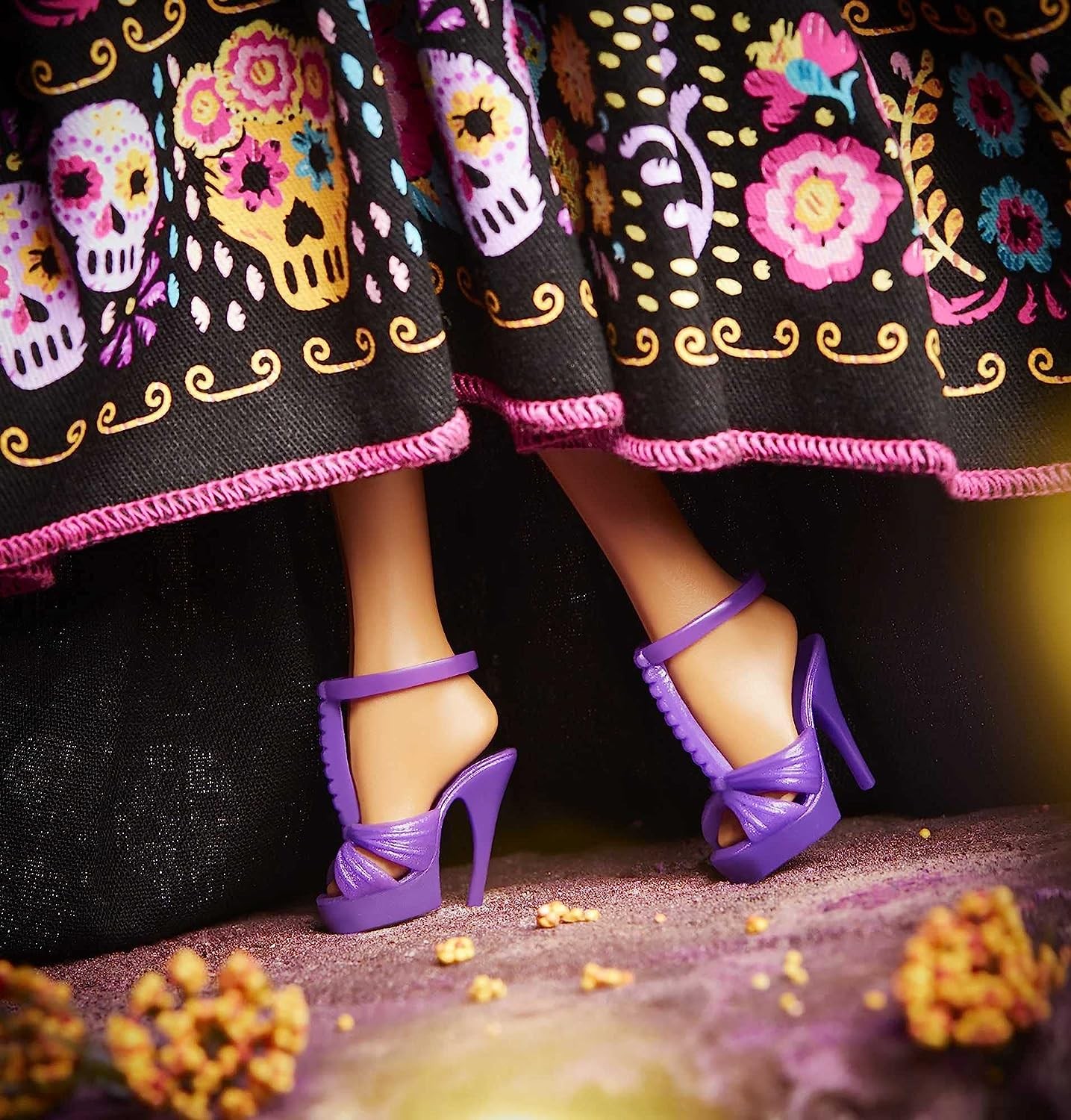 2024 NEW BARBIE DIA DE MUERTOS COLLECTIBLE PINK/BLACK DOLL