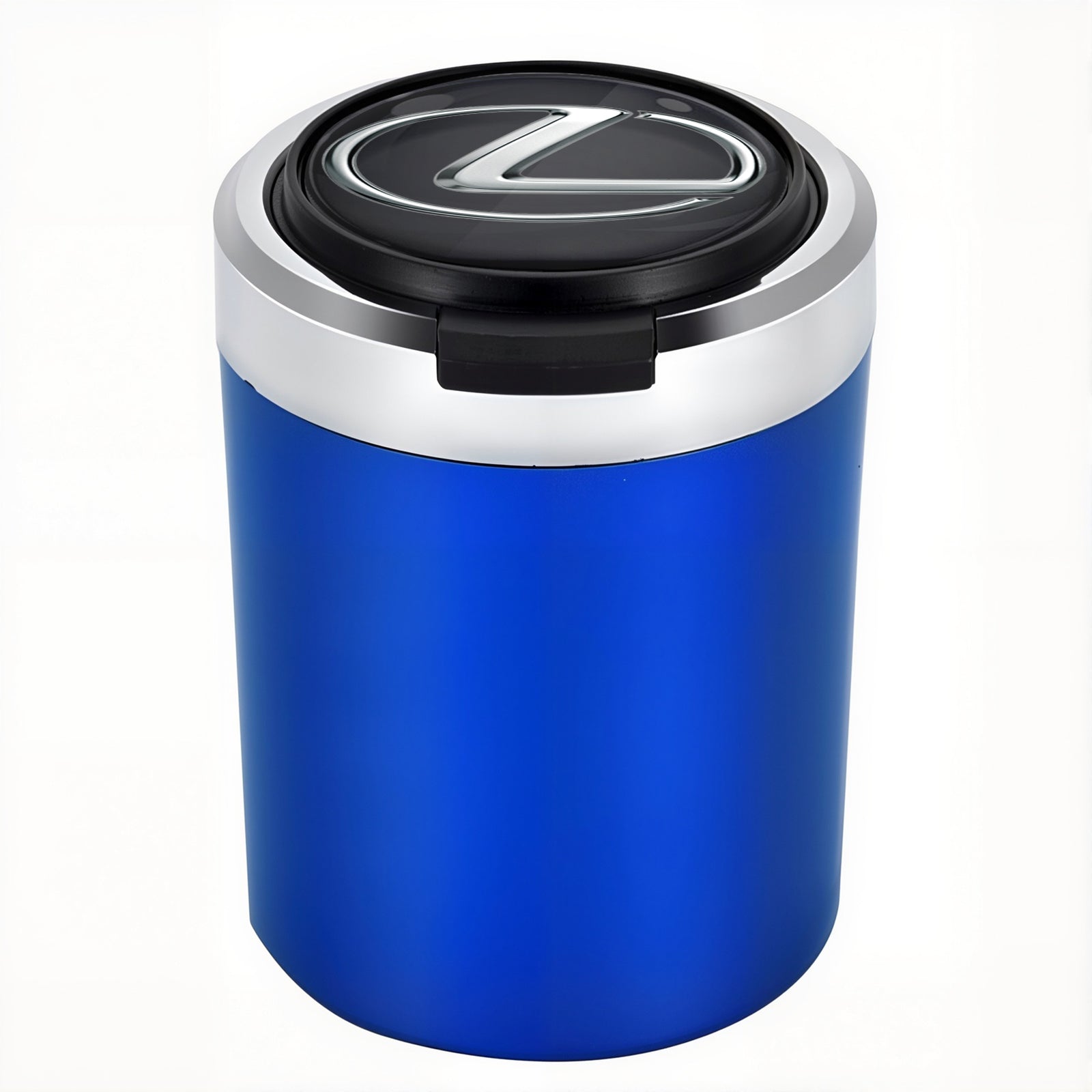 Woyuosn füstmentes rozsdamentes acél LED-es autós pohártartó hamutartó