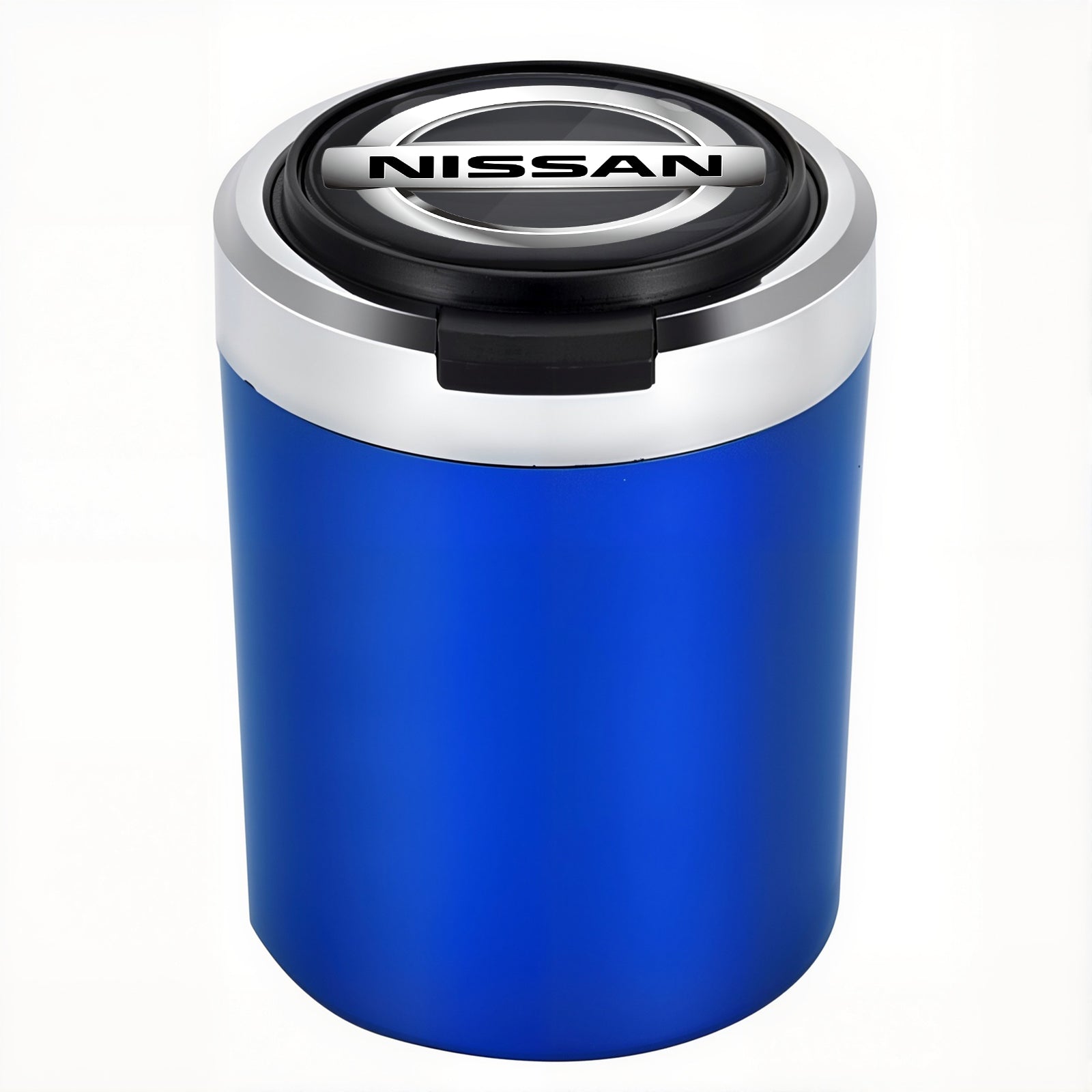 Woyuosn füstmentes rozsdamentes acél LED-es autós pohártartó hamutartó