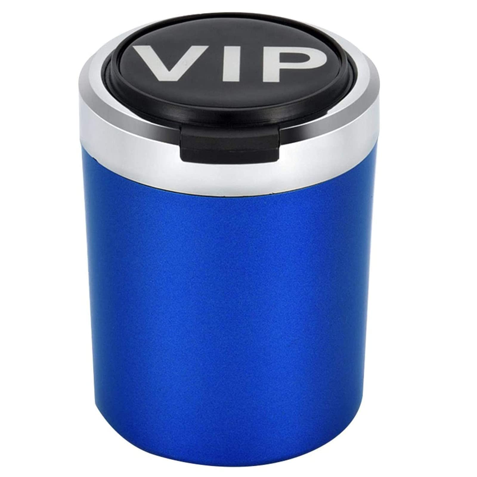 Woyuosn füstmentes rozsdamentes acél LED-es autós pohártartó hamutartó