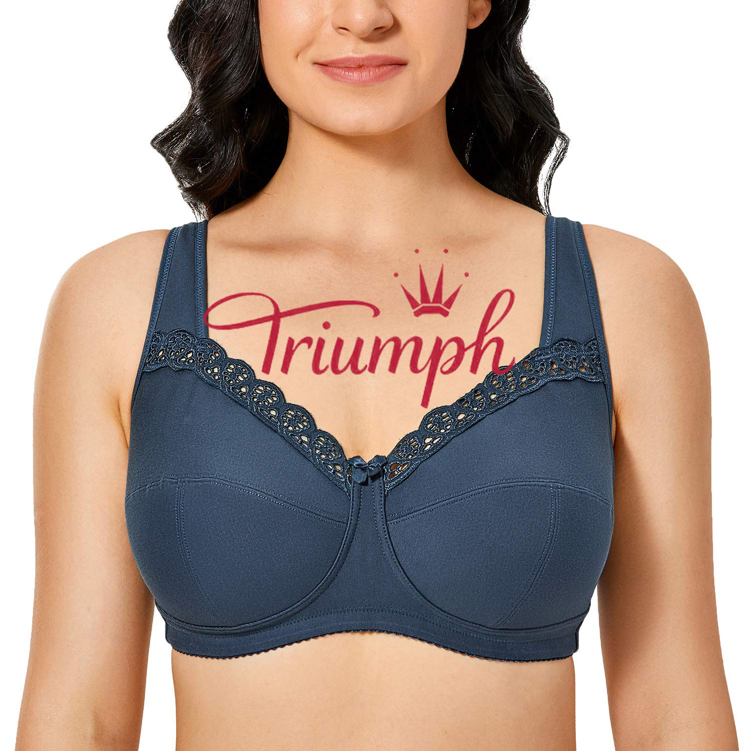 Triumph® kényelmes vezeték nélküli csipke melltartó (3 darab)
