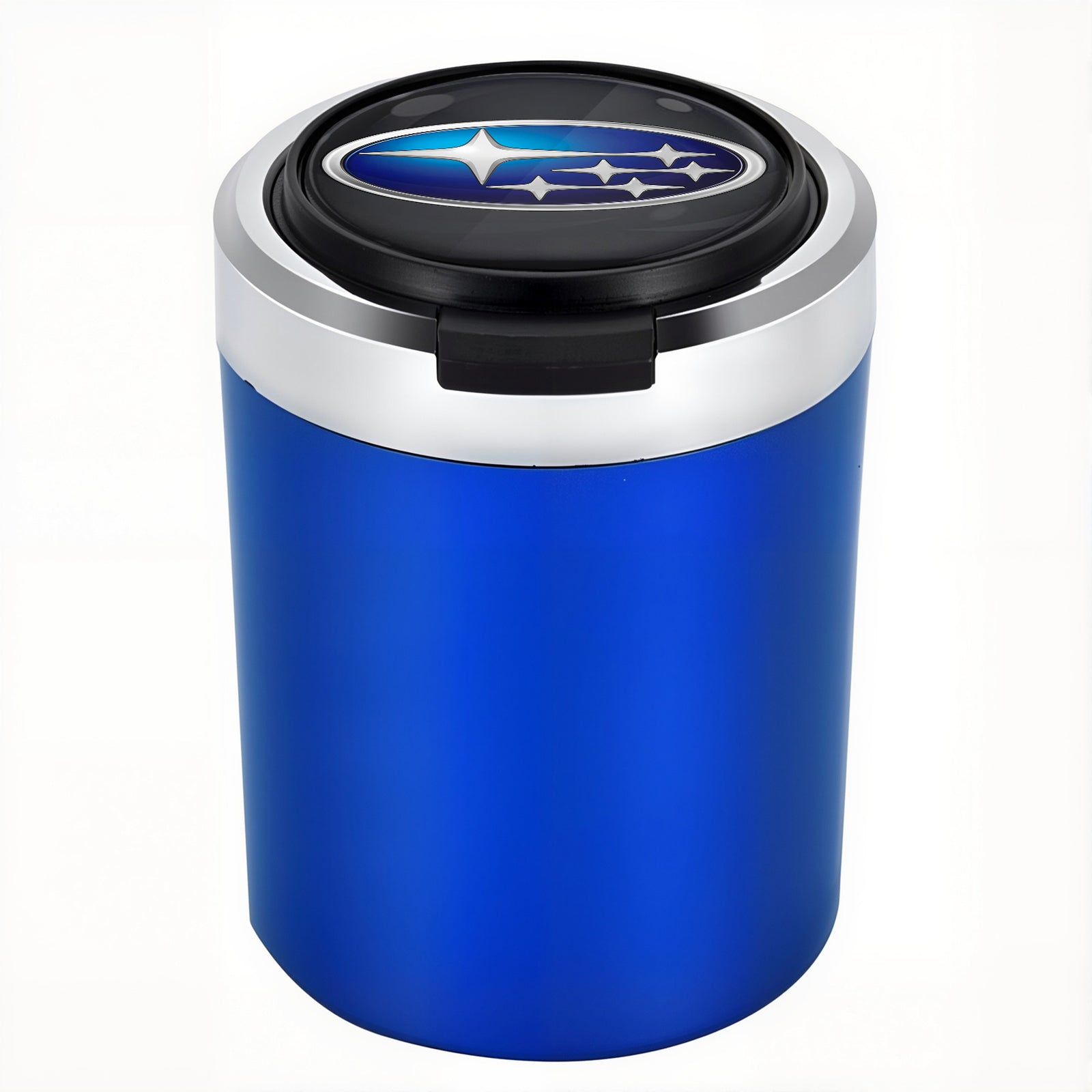 Woyuosn füstmentes rozsdamentes acél LED-es autós pohártartó hamutartó