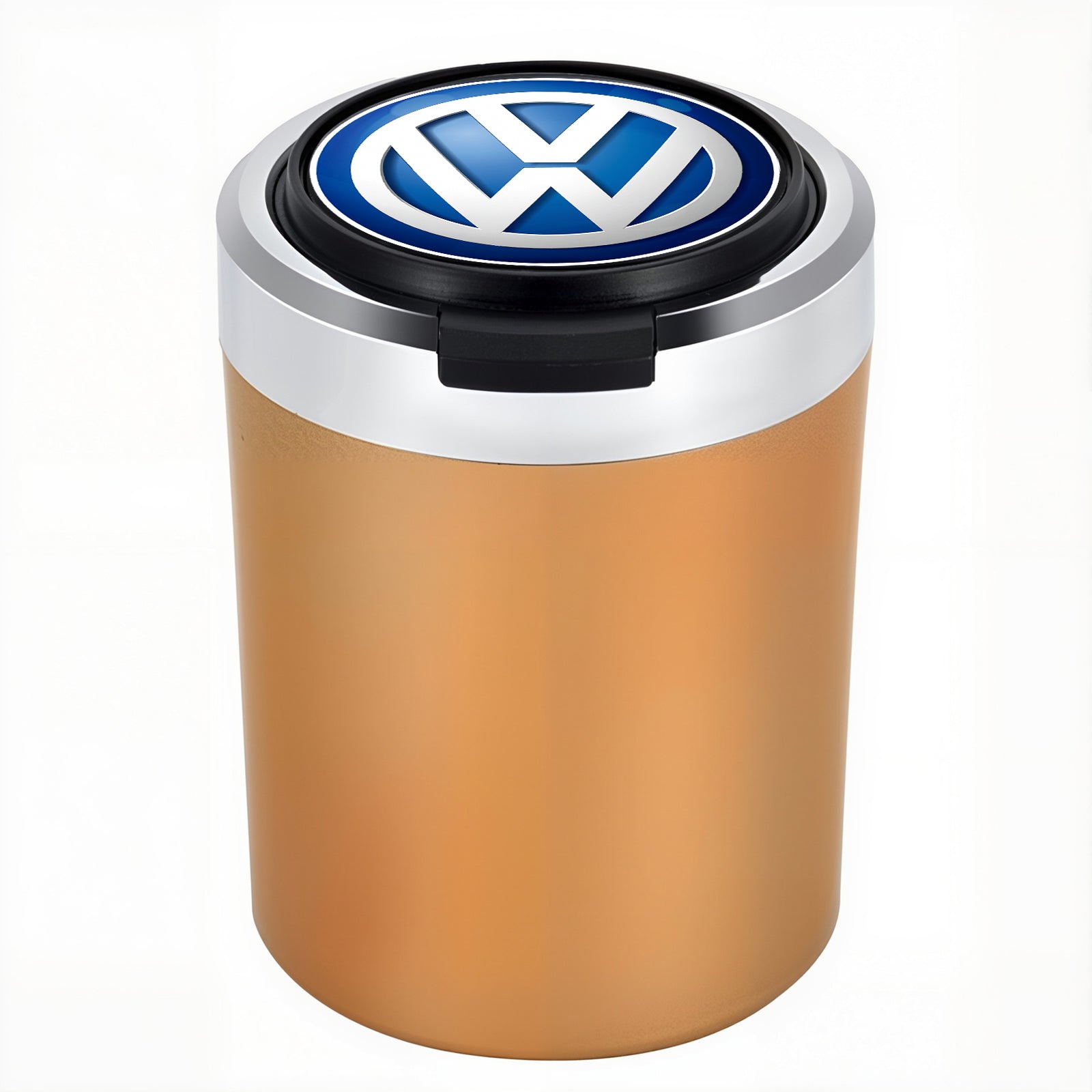 Woyuosn füstmentes rozsdamentes acél LED-es autós pohártartó hamutartó