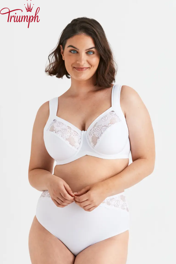 Triumph - (3 db) Drótozott csipke melltartó