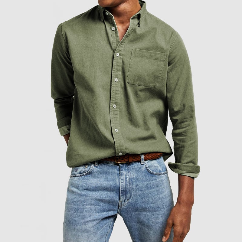 Gentleman's Casual Cotton Basic ing