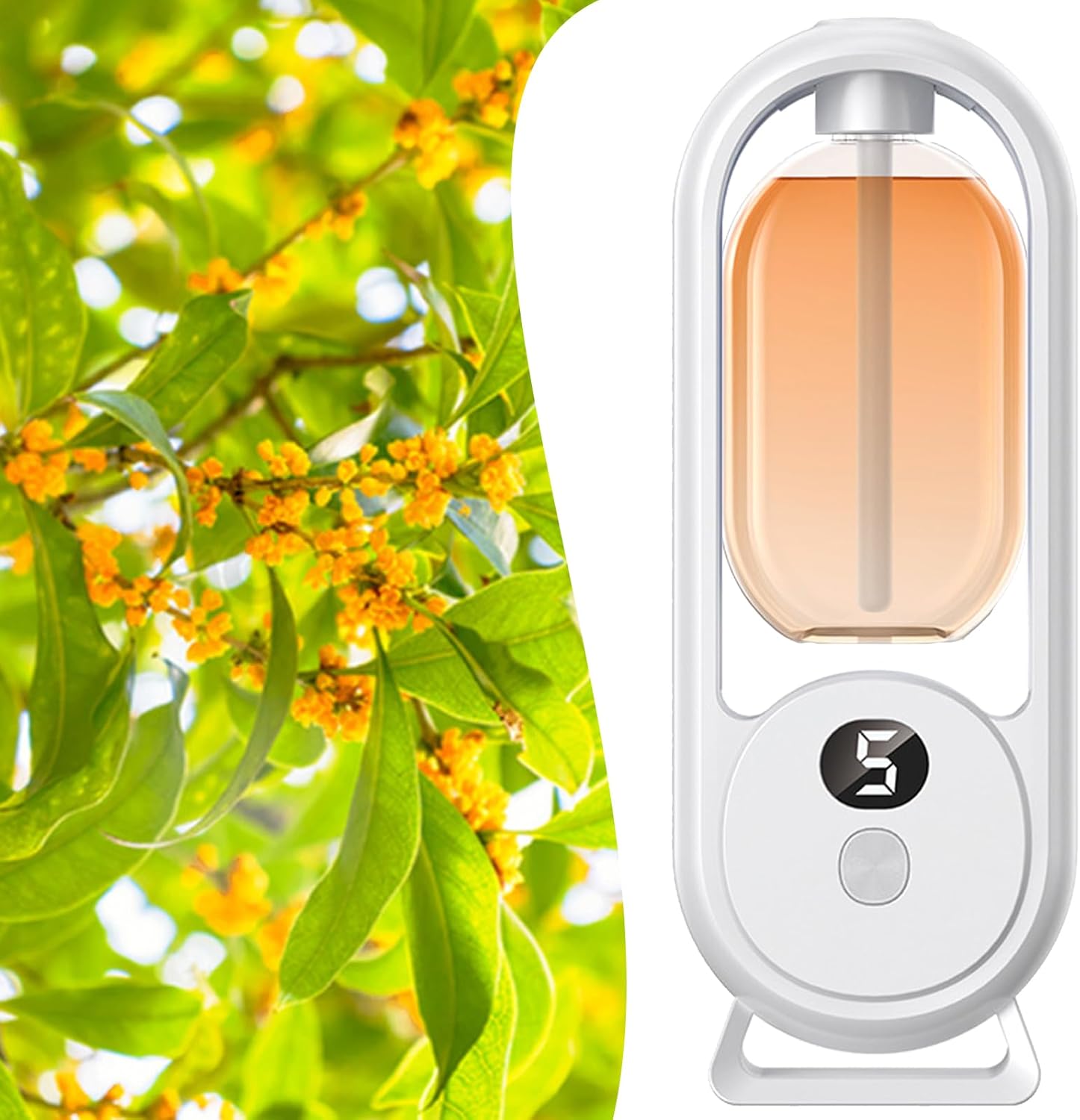 🌸 Illóolaj diffúzor USB-ről világítással ✨