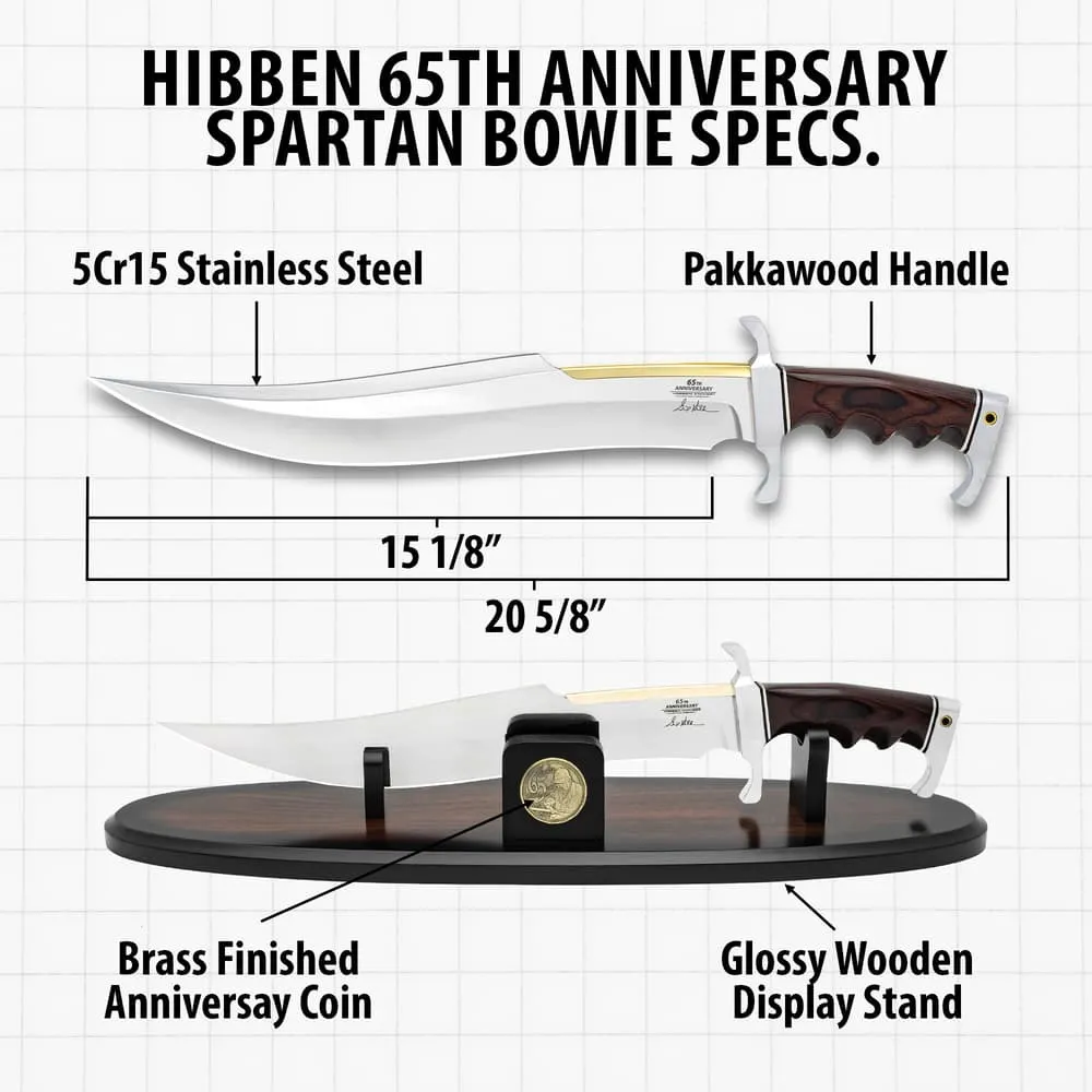 Hibben Spartan Bowie – 65. évforduló