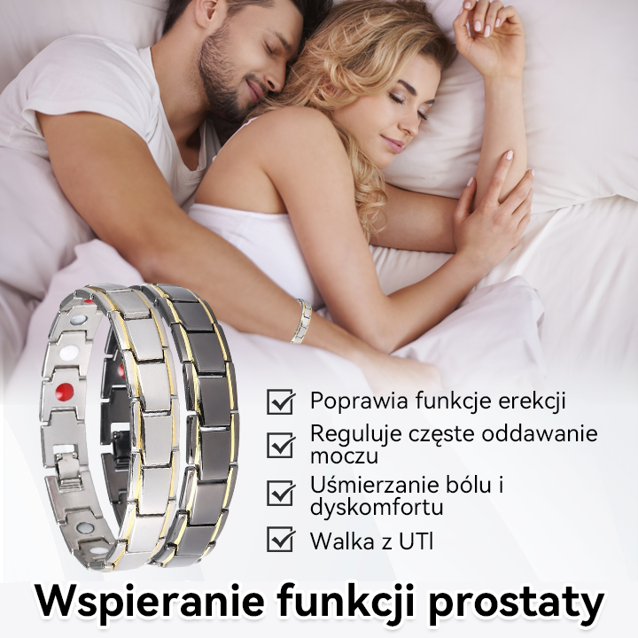 CZTICLETM 🔴Miedź Puls Prostata Wellness Bransoletka