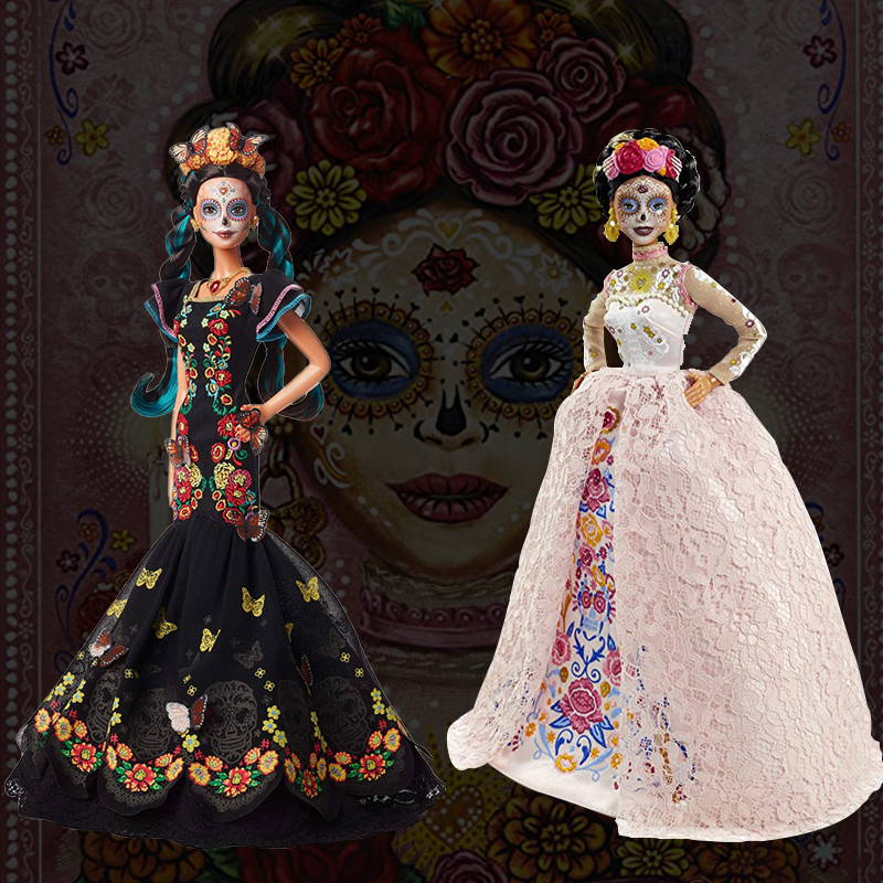 2024 NEW BARBIE DIA DE MUERTOS COLLECTIBLE PINK/BLACK DOLL