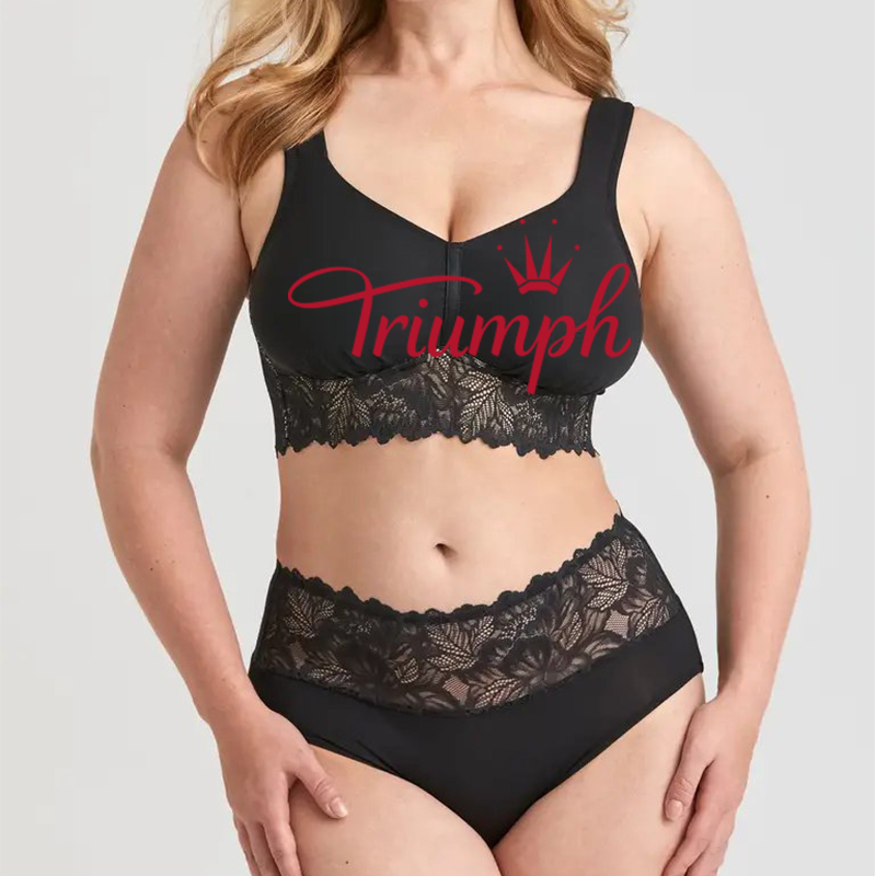 Triumph- 3 darab 💝Kényelmes push-up melltartó tiszta pamutból✨✨(75A-120H)