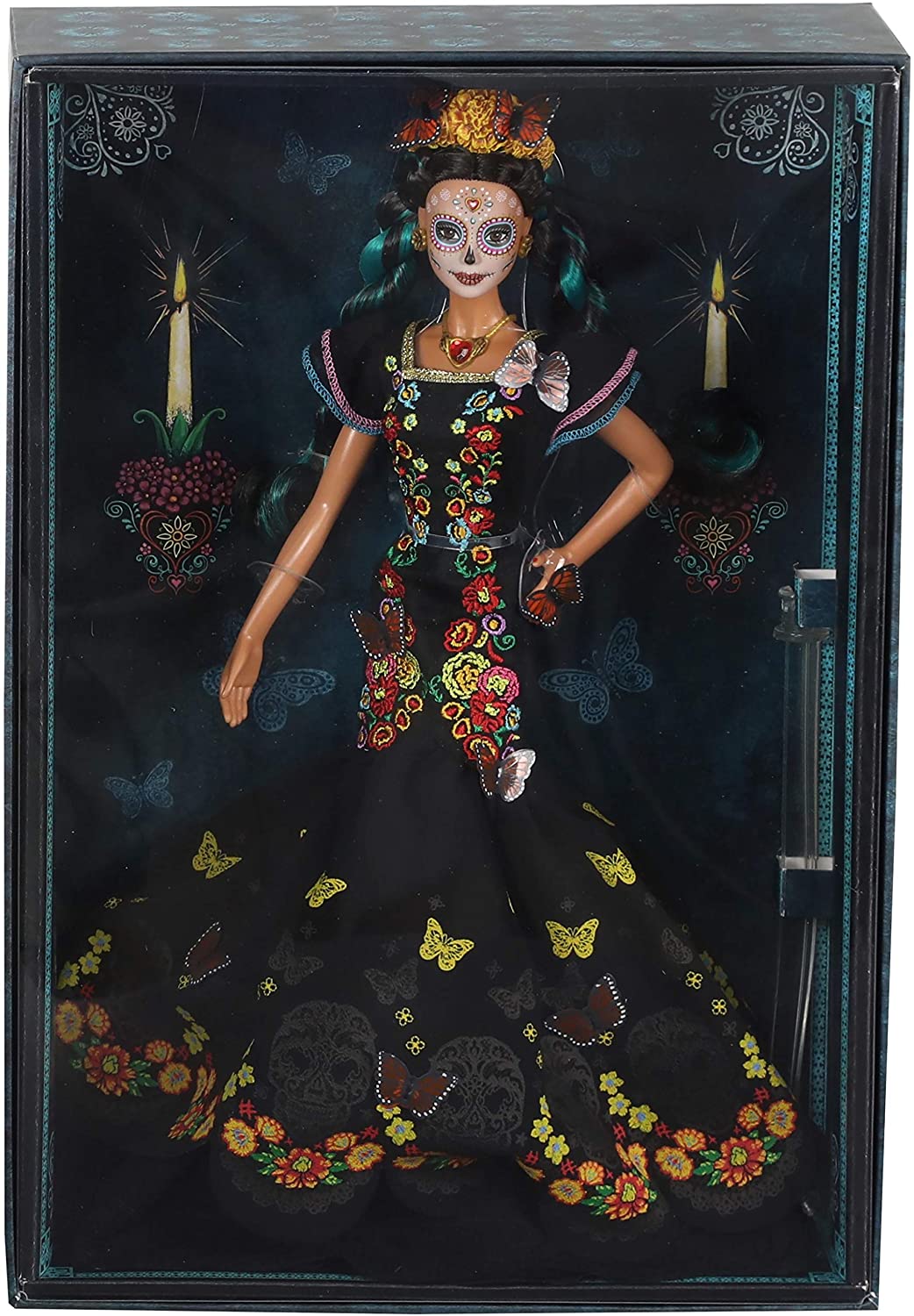 2024 NEW BARBIE DIA DE MUERTOS COLLECTIBLE PINK/BLACK DOLL