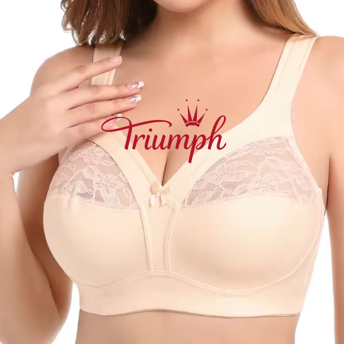 Triumph - 3 kusy💥 Čipkovaná ultratenká podprsenka