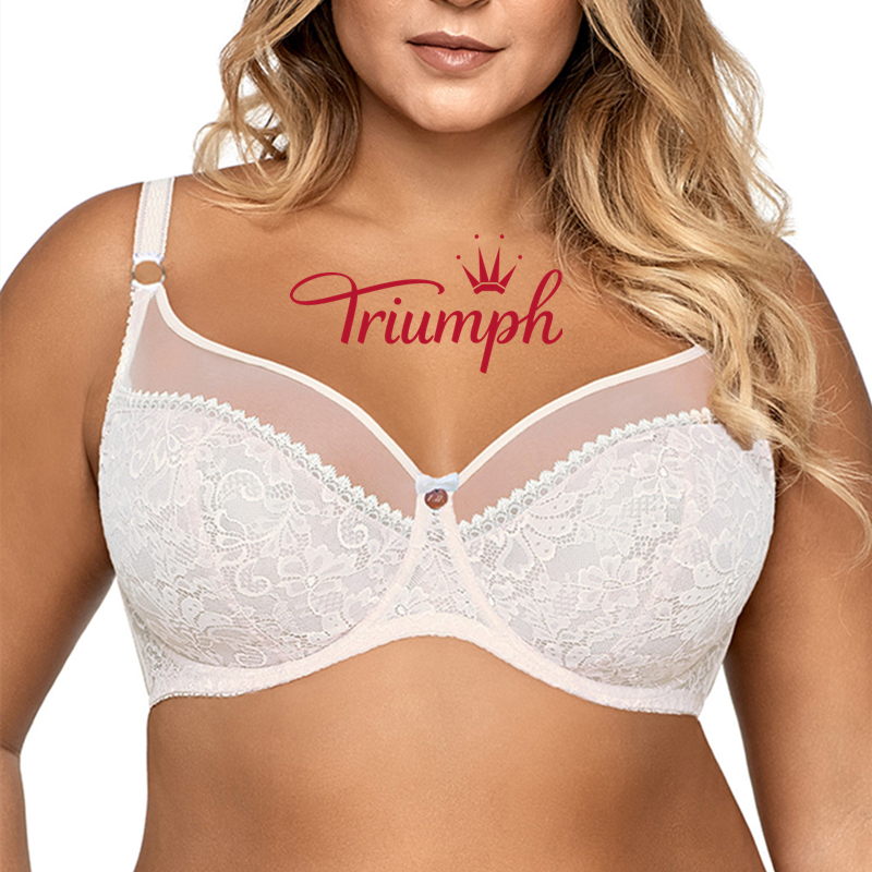Triumph®-3 kusy💖Čipková, priedušná, pohodlná a mäkká dámska podprsenka