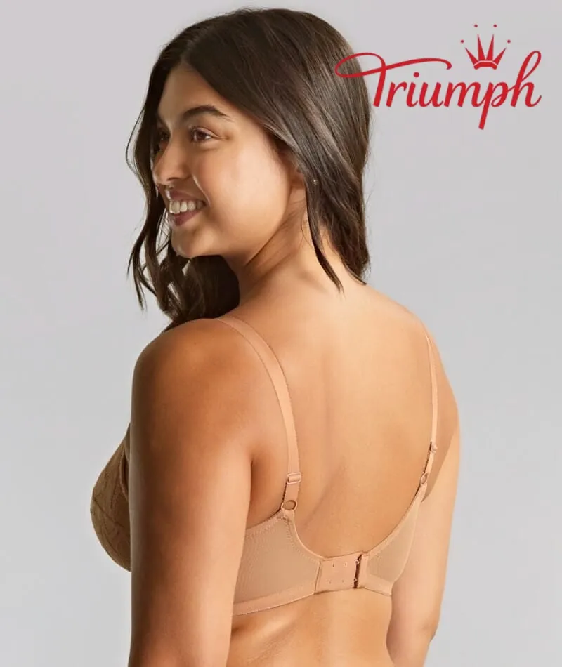 Triumph - (4 ks) Podprsenka s vyšívanou čipkou a plným košíčkom