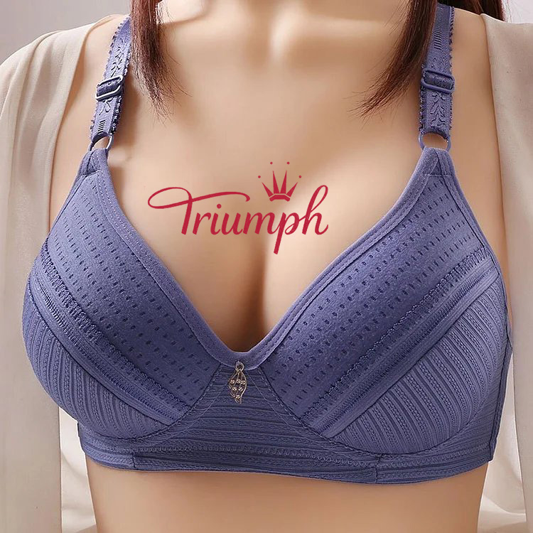 Triumph - (3 ks) Sexy, pot absorbujúca, priedušná strečová podprsenka
