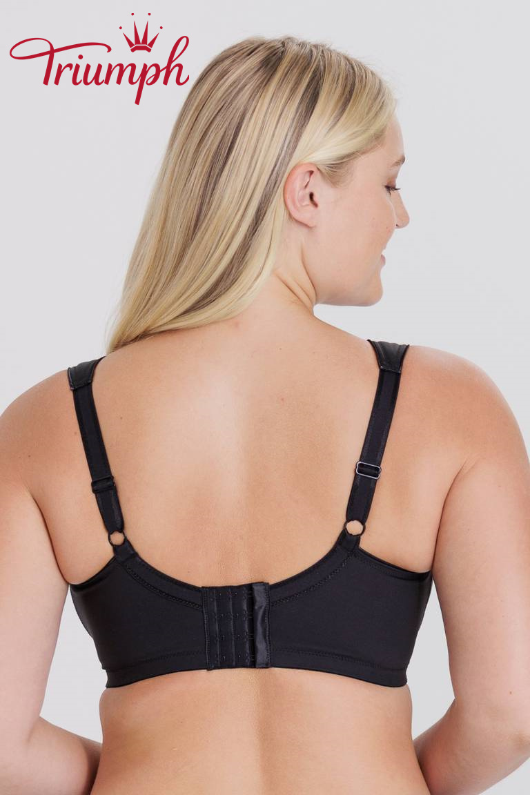 Triumph - (3 szt.) Prosty biustonosz push-up z pełną miseczką
