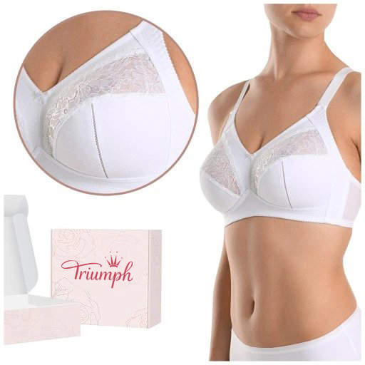 💖Triumph® 4 db✨Átlátszó, párnázás nélküli melltartó nagy mellméretre