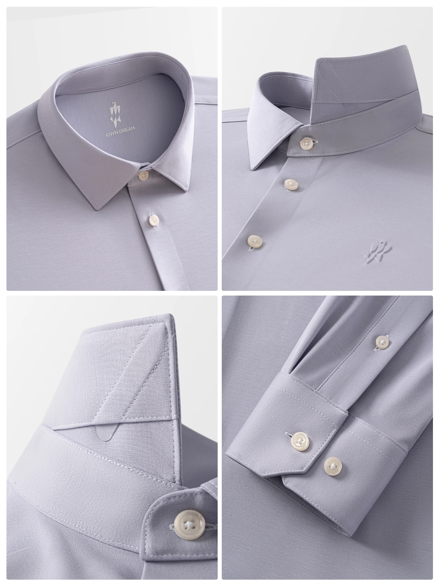 AirFlex Pro™ Lunar Gray Stretch Shirt