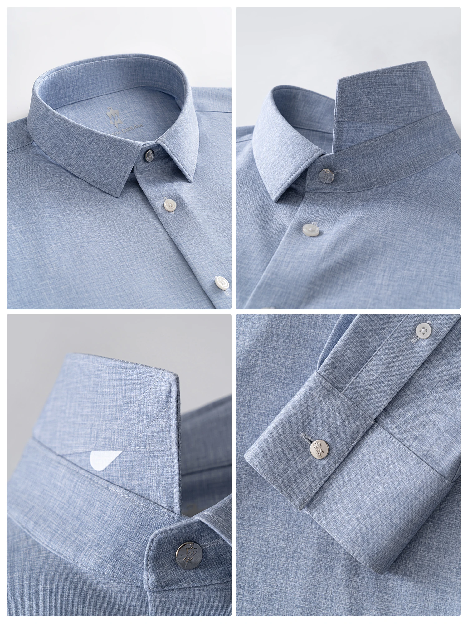 Cloud Blue Stretch Shirt