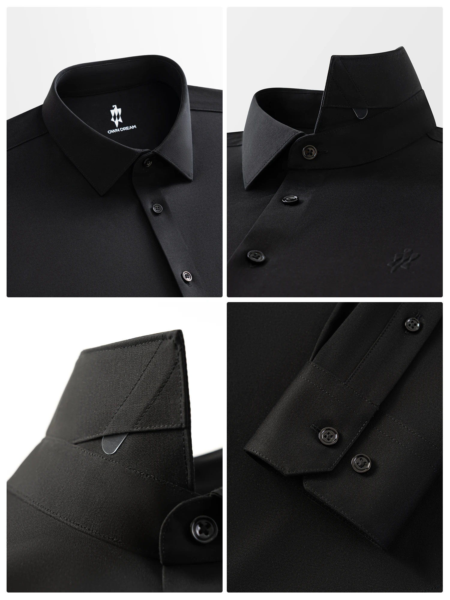 AirFlex Pro™ Onyx Black Stretch Shirt